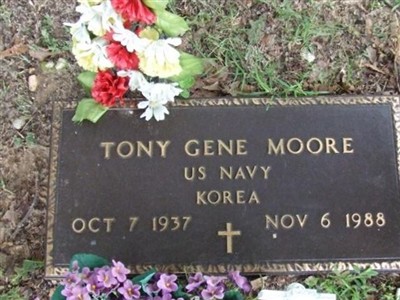 Tony Gene Moore on Sysoon