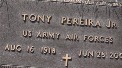 Tony Pereira, Jr on Sysoon