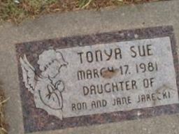 Tonya Sue Jarecki on Sysoon