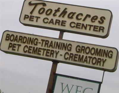 Toothacres Pet Cemetery on Sysoon