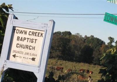 Town Creek Baptist Church on Sysoon