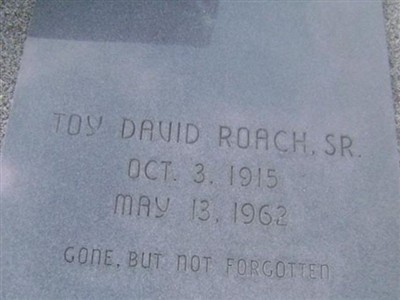 Toy David Roach, Sr on Sysoon