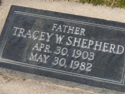 Tracey W Shepherd on Sysoon