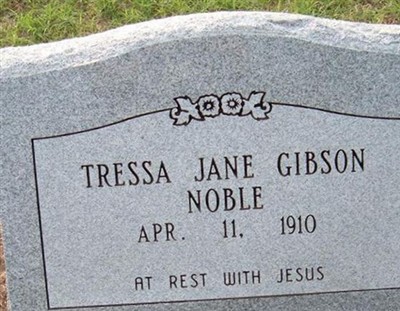 Tressa Jane Noble on Sysoon