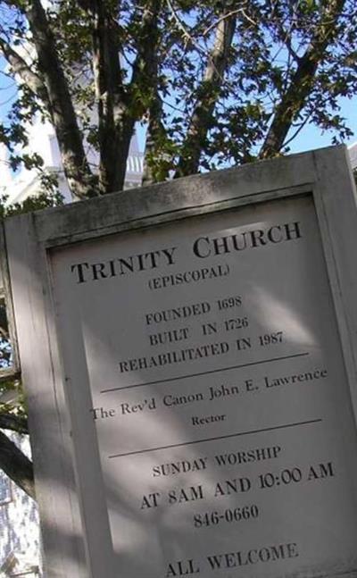 Trinity Church Cemetery on Sysoon