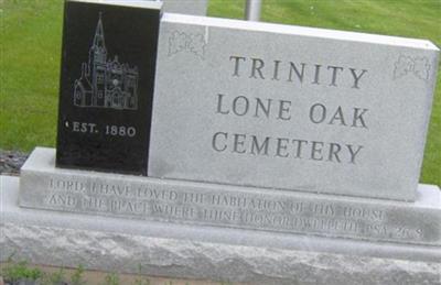 Trinity Lone Oak Cemetery on Sysoon