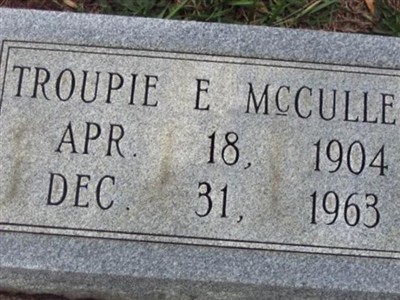 Troupe E McCullers on Sysoon