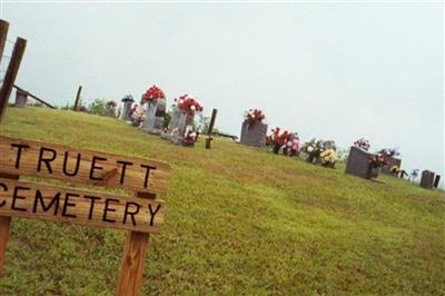 Truett Cemetery off Hwy 30 at Bond on Sysoon