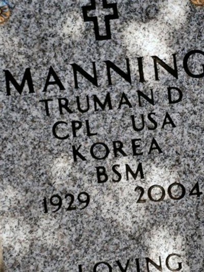 Truman D Manning on Sysoon