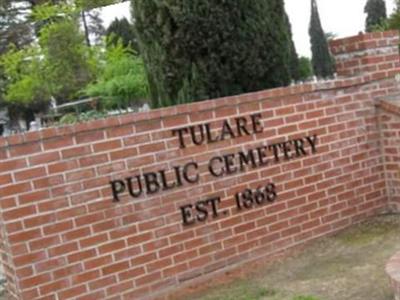 Tulare Cemetery on Sysoon