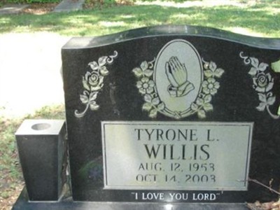 Tyrone L Willis on Sysoon
