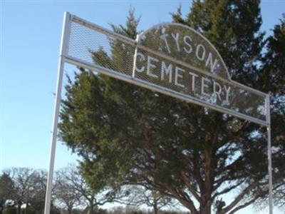 Tyson Cemetery on Sysoon