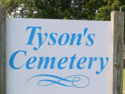 Tyson's Cemetery on Sysoon