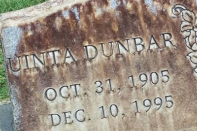 Uinta Dunbar on Sysoon