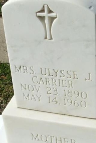 Ulysse J. Carrier on Sysoon