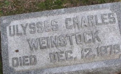Ulysses Charles Weinstock on Sysoon