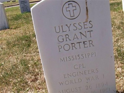 Ulysses G Porter on Sysoon