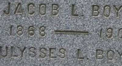 Ulysses L Boyer on Sysoon
