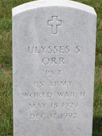 Ulysses S Orr on Sysoon