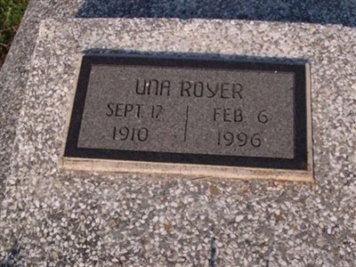 Una B. Stiles Royer on Sysoon