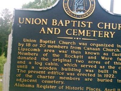 Union Baptist Cemetery on Sysoon