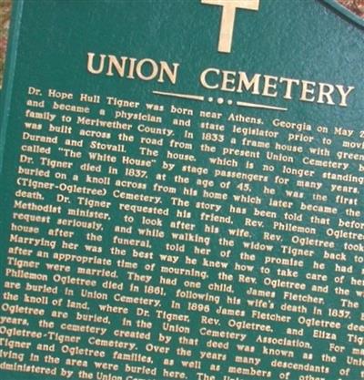 Union Cemetery on Sysoon