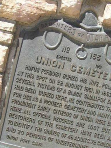 Union Cemetery on Sysoon