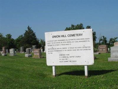 Union Hill Cemetery on Sysoon