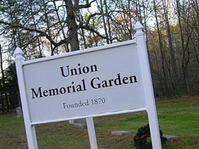 Union Memorial Garden on Sysoon