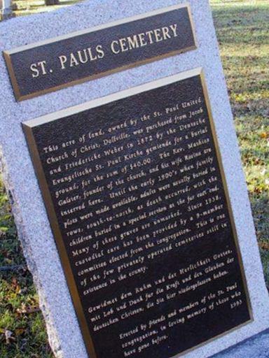 Saint Paul United Church of Christ Cemetery on Sysoon
