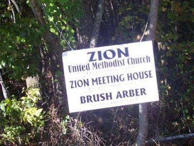 Zion United Methodist Church Cemetery (Brush Arber on Sysoon