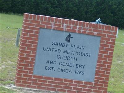 Sandy Plain United Methodist Church Cemetery on Sysoon