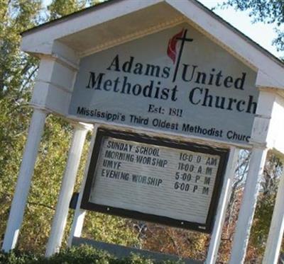 Adams United Methodist Church Cemetery on Sysoon