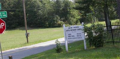 New Hope United Methodist Church Cemetery on Sysoon