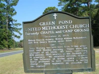 Green Pond United Methodist Church Cemetery on Sysoon