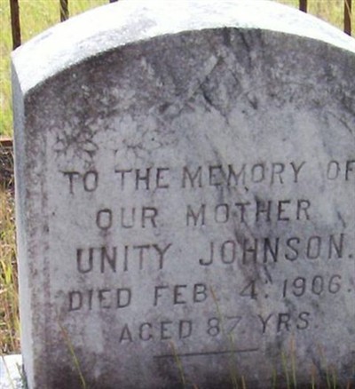 Unity Johnson on Sysoon