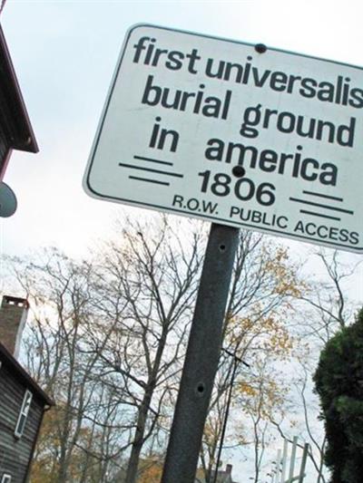 Universalist Burial Ground on Sysoon