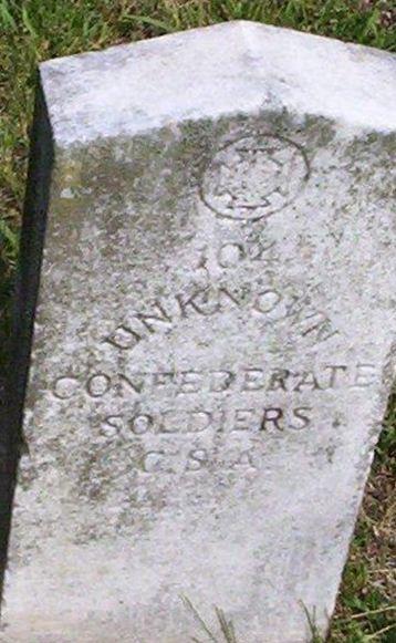 46/104 Unknown Confederate Soldiers on Sysoon