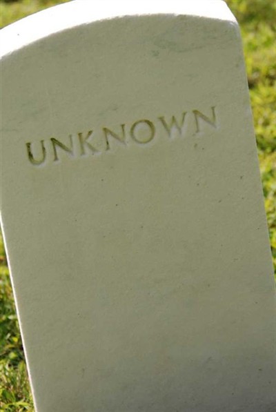 Unknown Unknown, Find a grave on Sysoon Unknown Unknown on Sysoon