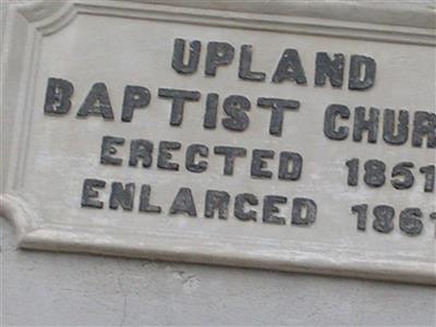 Upland Baptist Church Cemetery on Sysoon