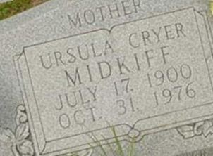 Ursula Cryer Midkiff on Sysoon