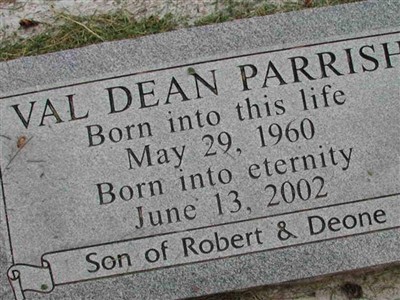 Val Dean Parrish on Sysoon