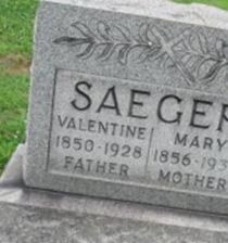 Valentine Saeger on Sysoon