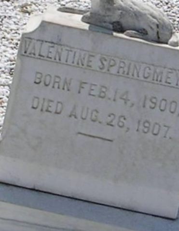 Valentine Springmeyer on Sysoon