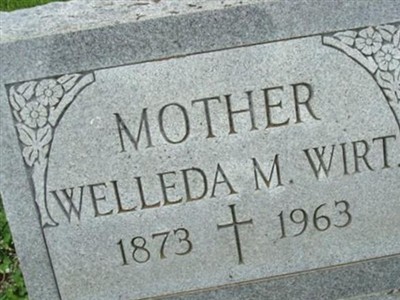 Valeta Maria "Welleda" Fuchs Wirt on Sysoon