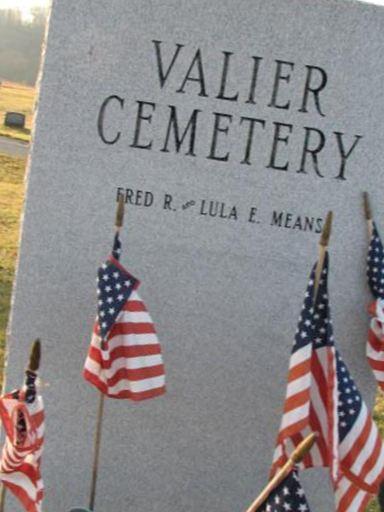 Valier Cemetery on Sysoon