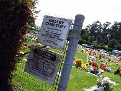 Valley Cemetery on Sysoon