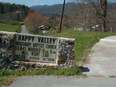 Happy Valley Missionary Baptist Church Cemetery on Sysoon