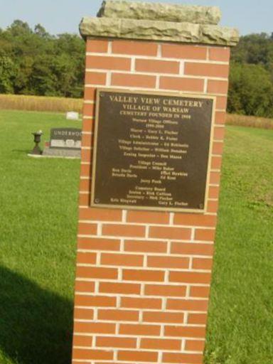 Valley View Cemetery on Sysoon