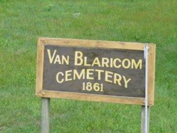 Van Blaricom Cemetery 1861 on Sysoon